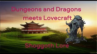 Lovecraft meets Dungeons and Dragons 👀Shoggoth Lore ttrpg dnd5e pathfinder [upl. by Cofsky]