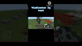 Vindicator IQ testminecraftvindicator [upl. by Aisek]