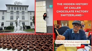 Discovering Swiss Chocolate The ultimate Cailler factory tour Marathi vlog Marathi family [upl. by Corene]