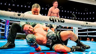 Jesse Rodriguez vs Juan Francisco Estrada  KO Full Highlights HD [upl. by Hyacinthie21]