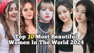 Top 10 Most Beautiful Women In The World 2024 [upl. by Anib]