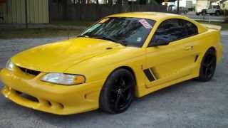 1998 FORD MUSTANG COBRA SALEEN FOR SALE LEISURE USED CARS 8502659178 [upl. by Lincoln]