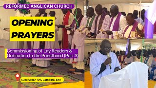 RAC Commissioning of Lay Readers amp Ordination to Priesthood Part 3 Opening Prayers amp Readings [upl. by Otrebla]