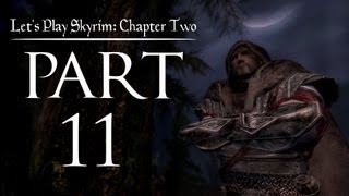 Lets Play Skyrim Chapter Two  11  The Barkeep amp The Dragon [upl. by Alinoel]