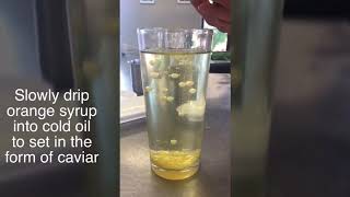 How To Make Flavored Caviar [upl. by Felder]