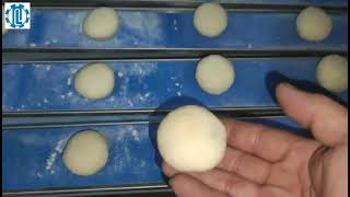 flour tortilla recipe for food plant with automatic dough divider rounder [upl. by Chambers]