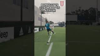 BONUCCI vs CUADRARDO vs ALLEGRI Sembrano secoli fàjuventus allegri [upl. by Zarah]