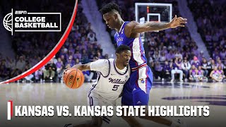 🚨 SUNFLOWER SHOWDOWN UPSET 🚨 Kansas vs Kansas State  Full Game Highlights [upl. by Humfrid236]