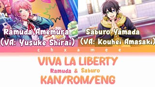 VIVA LA LIBERTY  RAMUDA amp SABURO  KANROMENG COLOR CODED LYRICS [upl. by Eanerb446]