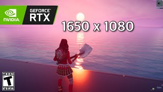 RTX 3060  Ryzen 7 5700x Fortnite Season 5  Performance Mode  1650 x 1080 FPS Limit Test [upl. by Nakashima]