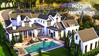 Sims 4 PERFECT Family Home  The Sims 4  Speed Build No CC [upl. by Nylodnew]