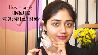 How to apply Liquid Foundation  corallista [upl. by Rexfourd584]