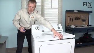 Kenmore Dryer Repair – How to replace the Multi Rib Belt  9214quot [upl. by Adihahs]