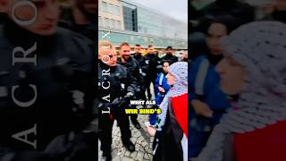 Benehmen und Respekt sind der Schlüssel polizei demo berlin [upl. by Hisbe273]