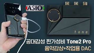 공대감성 찐가성비 Tone2 Pro 음악감상작업용 DAC [upl. by Etteragram]