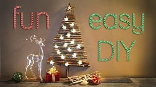 Christmas Decorations  Creative Christmas Tree for Small Apartments [upl. by Africah]