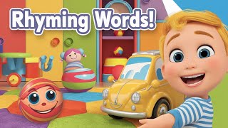 Rhyming Words for Kids  English  Kindergarten [upl. by Aleece]