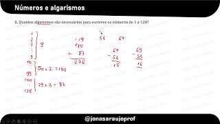 Concurso CEMIG  Contagem de número e de algarismos [upl. by Vona353]