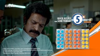 Cofsils  Quick relief from sore throat in 5 minutes  Kannada [upl. by Rosane933]