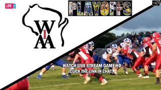 Belleville vs Lomira Live Stream  WIAA High Shcool Football Playoffs 2024 [upl. by Ahsiret]