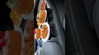 Can Your Car Do This The MustHave Dining Accessory CenterConsole FoodTray TravelEssentials [upl. by Ariaek]