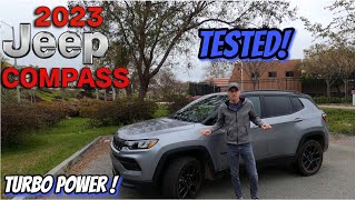 2023 Jeep Compass Tested BETTER all round 060 driving impressions [upl. by Nivlem58]