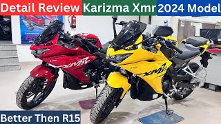 Hero Karizma XMR 2024 Model Price Features Top Speed Detail Review  Karizma XMR 2024 Hero Karizma [upl. by Bronder]