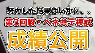 【成績公開】第三回駿台・ベネッセ共通テスト模試の結果＋感想 【字幕付き】 [upl. by Hepzi553]