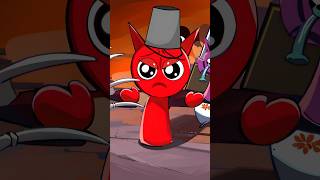 Raddy with Bruds Bucket 🪣 Incredibox Sprunki [upl. by Melak509]