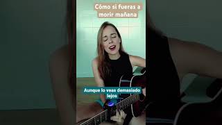 Cover de Como si fueras a morir mañana de Leiva por Clara cover guitarra leiva [upl. by Plate]