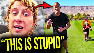 Paddy Pimblett Mocks David Goggins Training Tony Ferguson for UFC 296 Pimblett vs Ferguson [upl. by Amarette703]