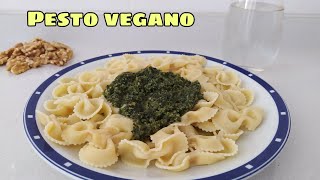 Pesto De Albahaca Vegano Fácil y Rico  Recetas Vegetarian [upl. by Suirtemid876]