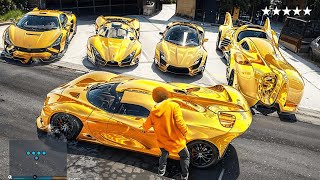 25 BEST Ways to STEAL SUPER CARS in GTA 5 RP [upl. by Dnalyar]