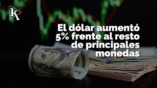 El dólar se fortalece y alcanza un valor máximo de dos años [upl. by Maletta]