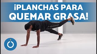 RUTINA de PLANCHAS para ABDOMEN PLANO 🍫 Planchas 5 Minutos [upl. by Aremaj]