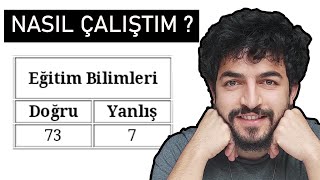 EĞİTİM BİLİMLERİNDEN NASIL 7125 NET YAPTIM  EĞİTİM BİLİMLERİNE NASIL ÇALIŞMALIYIZ   KPSS 2021 [upl. by Annatnas]