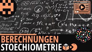 Stöchiometrie Berechnungen │Chemie Lernvideo Learning Level Up [upl. by Hagen]