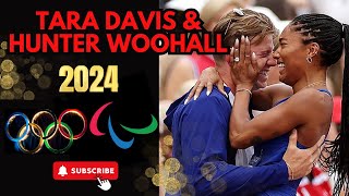 Hunter Woodhall amp Tara DavisWoodhall A Love Story in Athletics [upl. by Ayanad688]