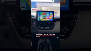 Yeni Corollada bulunan kablosuz CarPlay nasıl çalışır Toyota ToyotaBoranlar Mersin [upl. by Donatelli]