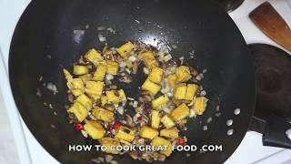 Stir Fry Tofu amp Mushroom  Chinese Tofu Recipe  Stir Fry Tofu  How to Cook Tofu  Soy Tofu [upl. by Hoffer]