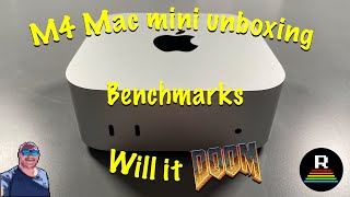 M4 Mac mini unboxing benchmarking and will it DOOM [upl. by Springer242]