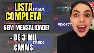 🔴CONHEÇA A MELHOR LISTA IPTV  MELHOR QUE TV BOX LISTA IPTV EM 2024 SEM TRAVAMENTO E SEM MENSALIDADE [upl. by Charry669]