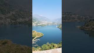 Tehri Lake View From Near Chinyali Saur [upl. by Issor]