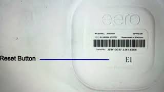 How to Hard Reset eero 6 Pro Router [upl. by Ivets]