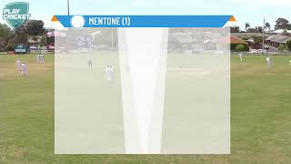 Mordialloc 1 v Mentone 1 Day 1 161124 [upl. by Monjan]