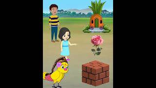 ঈশানীর গোলাপ ফুলের বাড়ি  Bangla Cartoon  Bhutiya Cartoon  Cartoon Short Video shorts tuntuni [upl. by Noakes510]