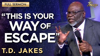 TD Jakes This Is How You Can Overcome Temptation  Praise on TBN [upl. by Etnomaj]