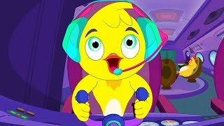 Eena Meena Deeka  The Pilot  All Aboard  Funny Cartoon Compilation  Videos For Kids [upl. by Eynobe178]