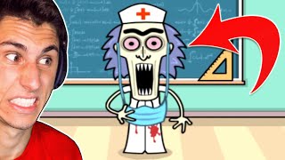 My New Teacher is an EVIL NURSE  Bash The Teacher [upl. by Nivk]