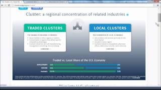 U S Cluster Mapping Webinar October 2 2014 [upl. by Meece]